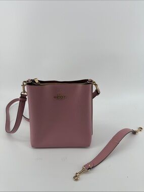 Coach Mollie Bucket Bag 22 in Light Pink A6